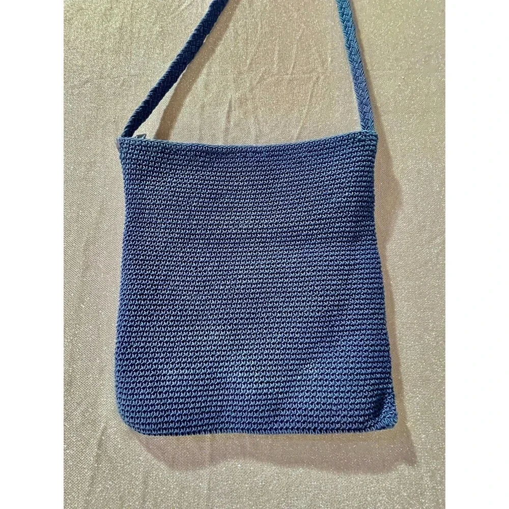 Vintage 90s Dark Blue Purse 1990s Retro Beaded Dragonflies Whimsigoth Fairy Bag